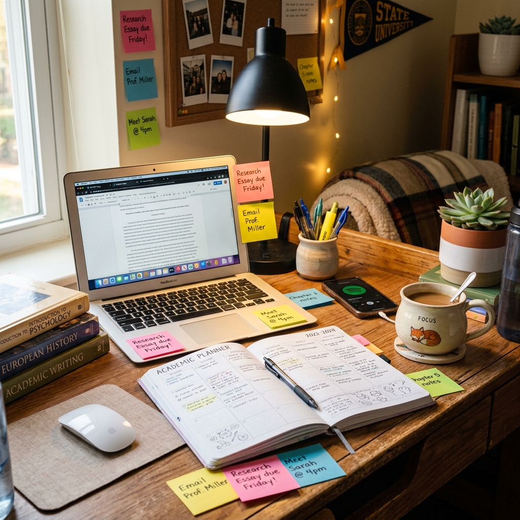 How to Organize Your College Life with a Student Planner